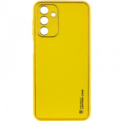 Кожаный чехол Xshield для Samsung Galaxy A54 5G, Желтый / Yellow