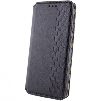 Шкіряний чохол книжка GETMAN Cubic (PU) для Samsung Galaxy A54 5G, Чорний - Samsung Galaxy A54 5G - зображення 4 