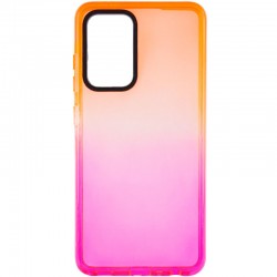 Чехол TPU+PC Sunny Gradient для Samsung Galaxy A53 5G, Оранжевый / Розовый