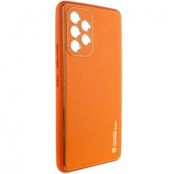 Кожаный чехол для Samsung Galaxy A53 5G - Xshield (Оранжевый / Apricot) - Samsung Galaxy A53 5G - изображение 1