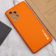 Кожаный чехол для Samsung Galaxy A53 5G - Xshield (Оранжевый / Apricot)
