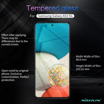 Защитное стекло для Samsung Galaxy A53 5G - Nillkin (H) (Прозрачный) - Samsung Galaxy A53 5G - изображение 3
