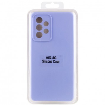 Чохол для Samsung Galaxy A53 5G - Silicone Cover Lakshmi Full Camera (A) Бузковий / Dasheen - Samsung Galaxy A53 5G - зображення 4 