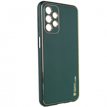 Кожаный чехол Xshield для Samsung Galaxy A53 5G, Зеленый / Army green - Samsung Galaxy A53 5G - изображение 1