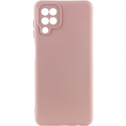 Чехол Silicone Cover Lakshmi Full Camera (A) для Samsung Galaxy A12/M12, Розовый/Pink Sand