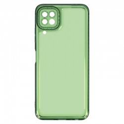 Чехол TPU Starfall Clear для Samsung Galaxy A12, Зеленый
