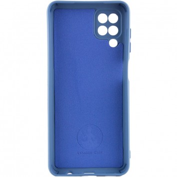 Чехол Silicone Cover Lakshmi Full Camera (A) для Samsung Galaxy A12/M12, Синий/Navy Blue - Samsung Galaxy A12 - изображение 1