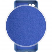 Чехол Silicone Cover Lakshmi Full Camera (A) для Samsung Galaxy A12/M12, Синий/Navy Blue