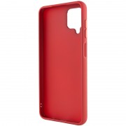 TPU чехол Bonbon Metal Style для Samsung Galaxy A12, Красный / Red