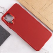 TPU чехол Bonbon Metal Style для Samsung Galaxy A12, Красный / Red