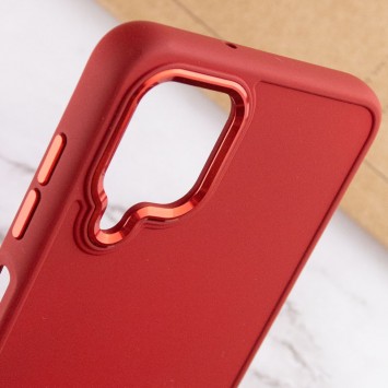 TPU чехол Bonbon Metal Style для Samsung Galaxy A12, Красный / Red - Samsung Galaxy A12 - изображение 4