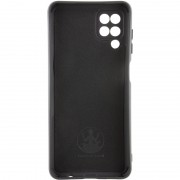 Чохол Silicone Cover Lakshmi Full Camera (A) для Samsung Galaxy A12 / M12, Чорний / Black