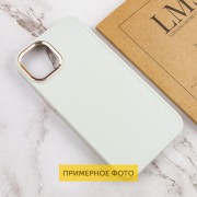 TPU чехол Bonbon Metal Style для Samsung Galaxy A12, Белый / White