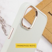 TPU чехол Bonbon Metal Style для Samsung Galaxy A12, Белый / White