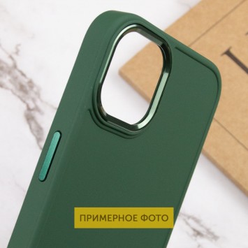 TPU чехол Bonbon Metal Style для Samsung Galaxy A12, Зеленый / Army green - Samsung Galaxy A12 - изображение 4