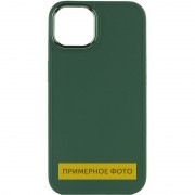 TPU чехол Bonbon Metal Style для Samsung Galaxy A12, Зеленый / Pine green