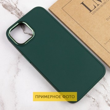 TPU чехол Bonbon Metal Style для Samsung Galaxy A12, Зеленый / Pine green - Samsung Galaxy A12 - изображение 3