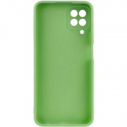 Силиконовый чехол Candy Full Camera для Samsung Galaxy A12 / M12, Зеленый / Green