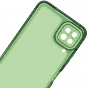 Чехол TPU Starfall Clear для Samsung Galaxy A12, Зеленый