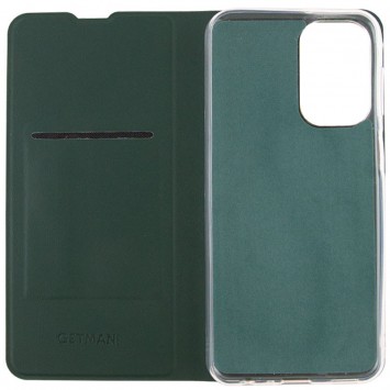 Шкіряний чохол книжка GETMAN Elegant (PU) для Samsung Galaxy M34 5G, Зелений - Samsung - зображення 3 