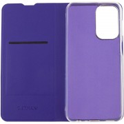 Шкіряний чохол книжка GETMAN Elegant (PU) для Samsung Galaxy M34 5G, Фіолетовий