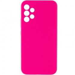 Чохол Silicone Cover Lakshmi Full Camera (AAA) Samsung Galaxy A33 5G, Рожевий / Barbie pink