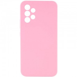 Чехол Silicone Cover Lakshmi Full Camera (AAA) для Samsung Galaxy A33 5G, Розовый / Light pink