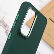 TPU чохол для Samsung Galaxy A33 5G - Bonbon Metal Style (Зелений / Army green)