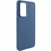 TPU чехол для Samsung Galaxy A33 5G - Bonbon Metal Style (Синий / Cosmos blue)