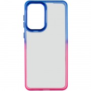 Чохол TPU+PC Fresh sip series для Samsung Galaxy A33 5G Рожевий / Синій