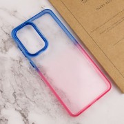 Чохол TPU+PC Fresh sip series для Samsung Galaxy A33 5G Рожевий / Синій