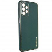 Кожаный чехол Xshield для Samsung Galaxy A33 5G, Зеленый / Army green