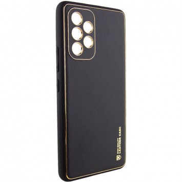 Кожаный чехол Xshield для Samsung Galaxy A33 5G, Черный/Black - Samsung Galaxy A33 5G - изображение 1