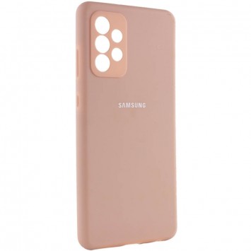 Чехол Silicone Cover Full Camera (AA) для Samsung Galaxy A33 5G, Розовый/Pink Sand - Samsung Galaxy A33 5G - изображение 1
