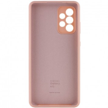 Чехол Silicone Cover Full Camera (AA) для Samsung Galaxy A33 5G, Розовый/Pink Sand - Samsung Galaxy A33 5G - изображение 2
