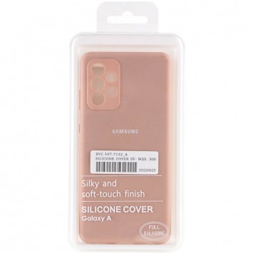 Чехол Silicone Cover Full Camera (AA) для Samsung Galaxy A33 5G, Розовый/Pink Sand - Samsung Galaxy A33 5G - изображение 5
