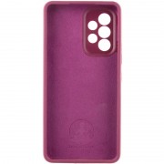 Чехол Silicone Cover Lakshmi Full Camera (AAA) для Samsung Galaxy A33 5G, Бордовый / Plum