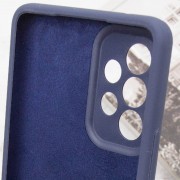 Чохол Silicone Cover Lakshmi Full Camera (AAA) Samsung Galaxy A33 5G, Темно-синій / Midnight blue