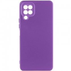Чехол Silicone Cover Lakshmi Full Camera (A) для Samsung Galaxy M33 5G, Фиолетовый / Purple