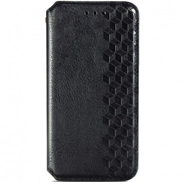 Кожаный чехол книжка GETMAN Cubic (PU) для Samsung Galaxy M33 5G, Черный