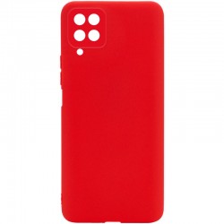 Силиконовый чехол Candy Full Camera для Samsung Galaxy M33 5G, Красный / Red