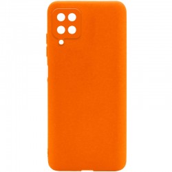 Силиконовый чехол Candy Full Camera для Samsung Galaxy M33 5G, Оранжевый / Orange