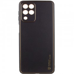 Кожаный чехол Xshield для Samsung Galaxy M33 5G, Черный / Black