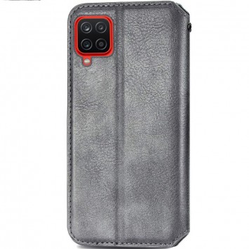 Кожаный чехол книжка GETMAN Cubic (PU) для Samsung Galaxy M33 5G, Серый - Samsung Galaxy M33 5G - изображение 1
