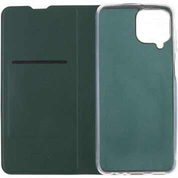 Кожаный чехол книжка GETMAN Elegant (PU) для Samsung Galaxy M33 5G, Зеленый - Samsung Galaxy M33 5G - изображение 3