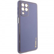 Шкіряний чохол Xshield для Samsung Galaxy M33 5G, Сірий / Lavender Gray