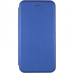 Кожаный чехол (книга) Classy для Samsung Galaxy A51, Синий
