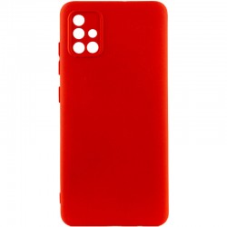 Чехол Silicone Cover Lakshmi Full Camera (A) для Samsung Galaxy A51, Красный / Red