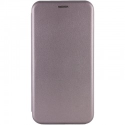 Кожаный чехол (книжка) Classy для Samsung Galaxy A51, Серый