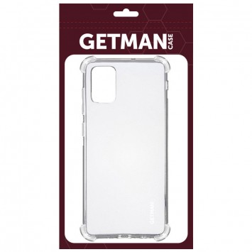 TPU чохол GETMAN Ease logo посилені кути для Samsung Galaxy A51, Безбарвний (прозорий) - Samsung Galaxy A51 - зображення 1 